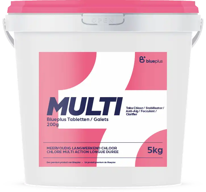 chloor multi 5 kg (200 g tabletten)