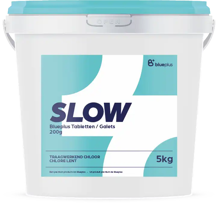 chloor slow 5 kg (200g tabletten)
